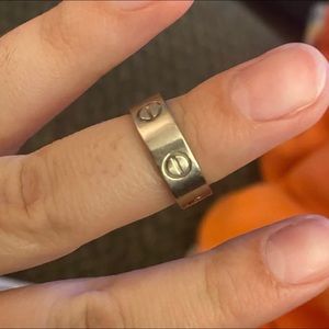 Cartier LOVE RING! Size 5